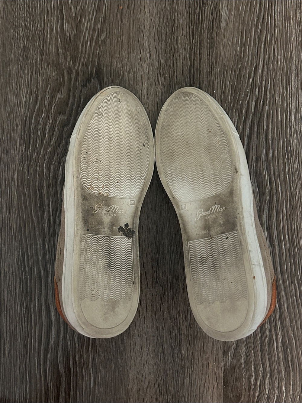 Good Man Brand Men’s Perforated Suede Slip-on Sneakers - Picture 6 of 8